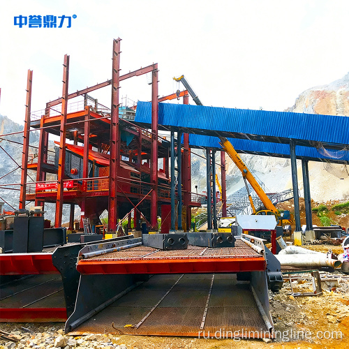 Глобальная адаптируемая линия по производству заполнителей производительностью 1500 тонн в час